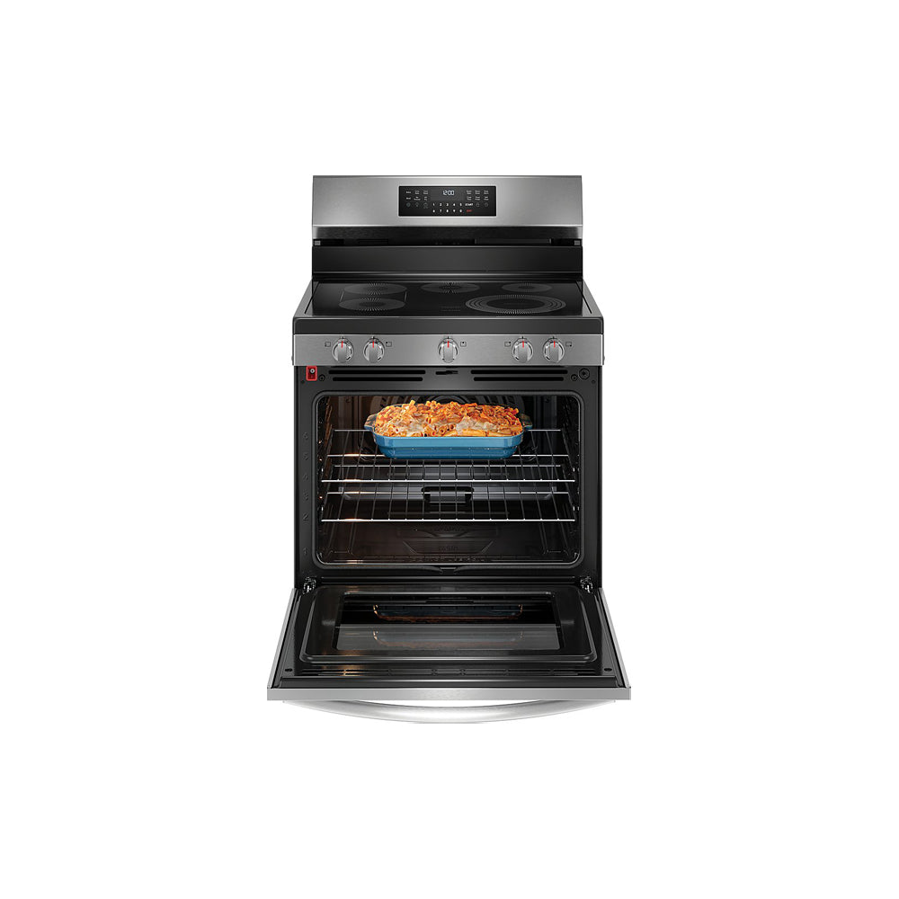 30-inch Electric Range with No Preheat + Air Fry - Stainless Steel - Image 4