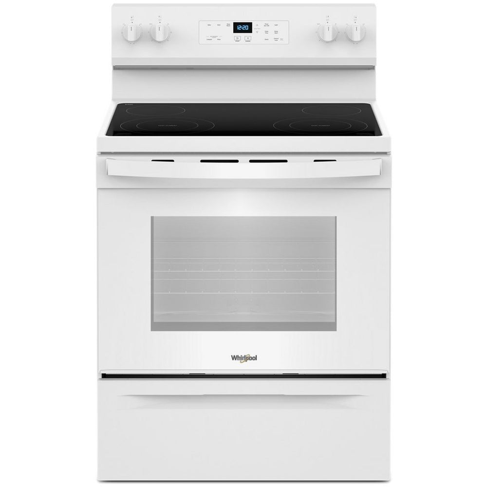 5.3 CuFt Freestanding Electric Range in White