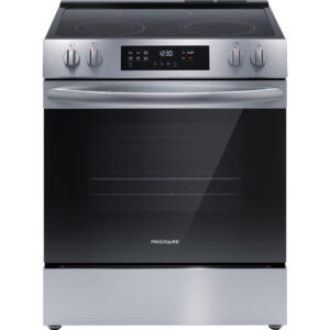 5.3 CuFt 5-Element Freestanding Electric Range in Stainless Steel with Even Baking Technology