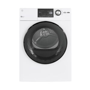 4.3 Cu-Ft White Electric Dryer with Stainless Steel Basket
