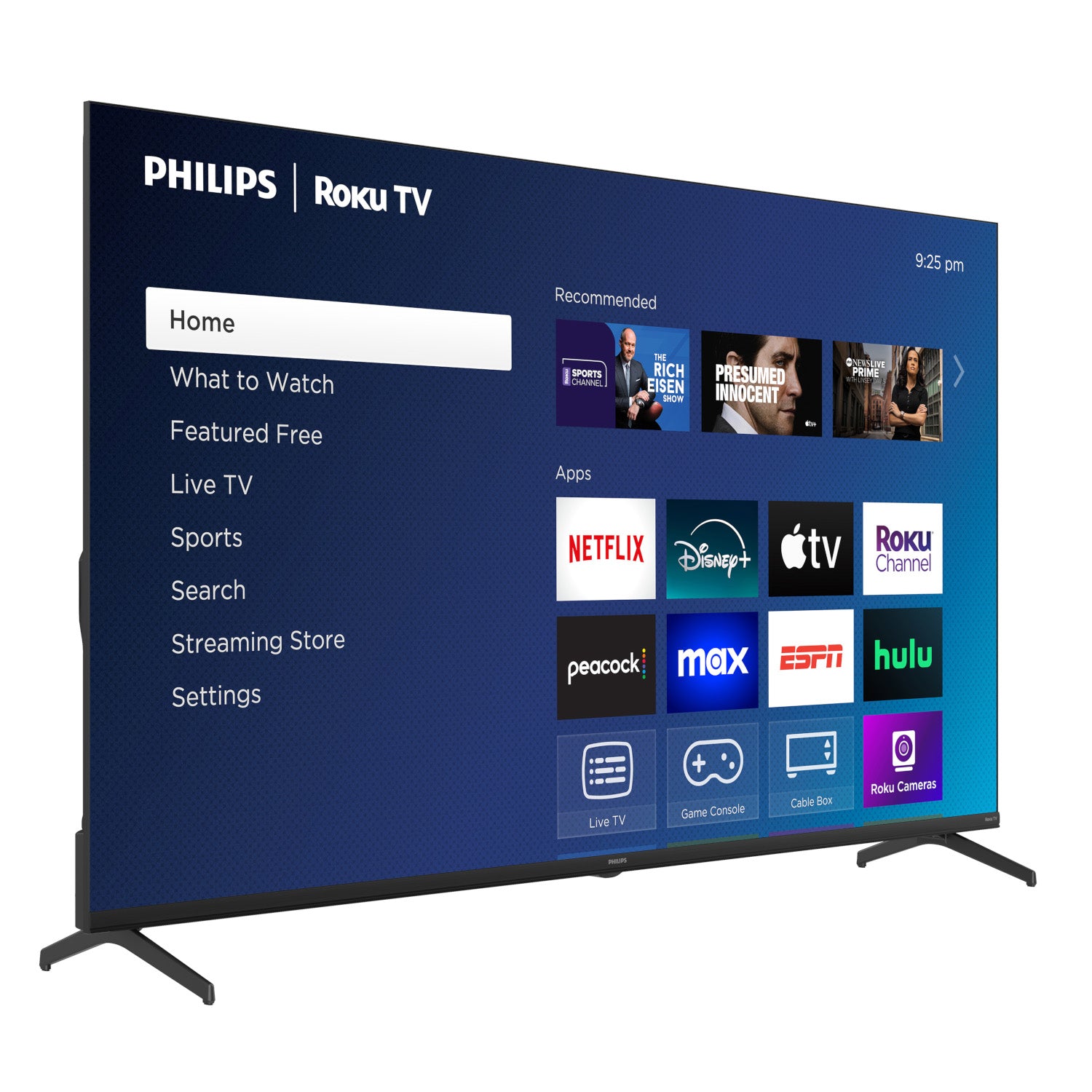 Philips 6000 Series 4K UltraHD HDR 55" Smart Roku TV - Image 2