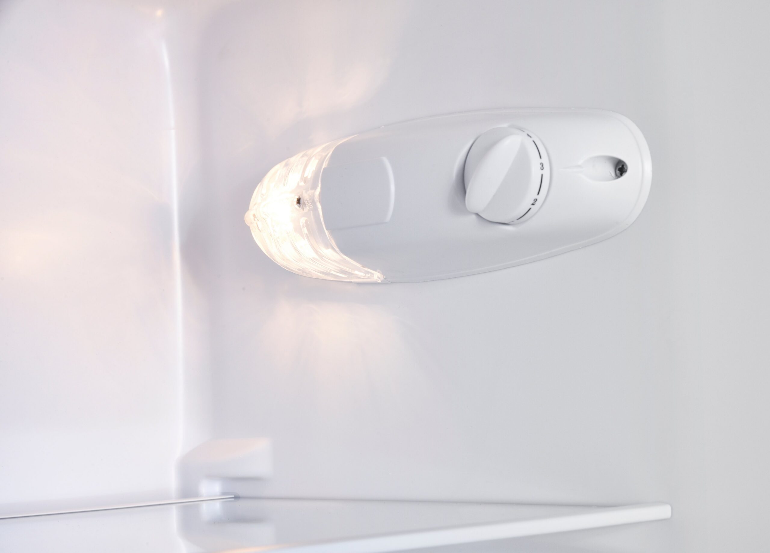 7.3 CuFt Top-Mount Refrigerator in White with Three Full-Width Door Balconies - Image 2