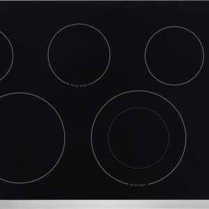 36" 4-Element Electric Cooktop in Black with SpaceWise® Expandable Element