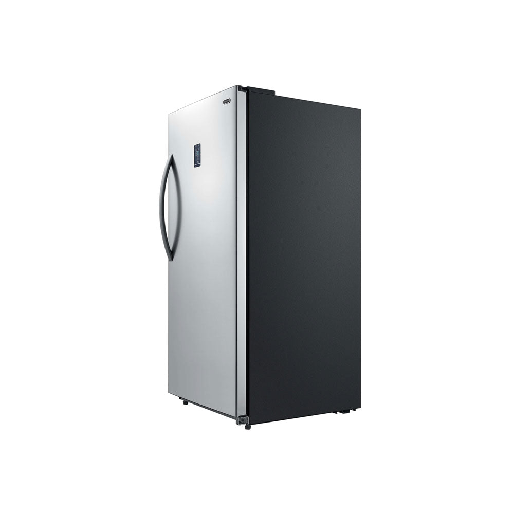 17 CuFt Upright Convertible Freezer/Refrigerator in Stainless Steel - Image 2