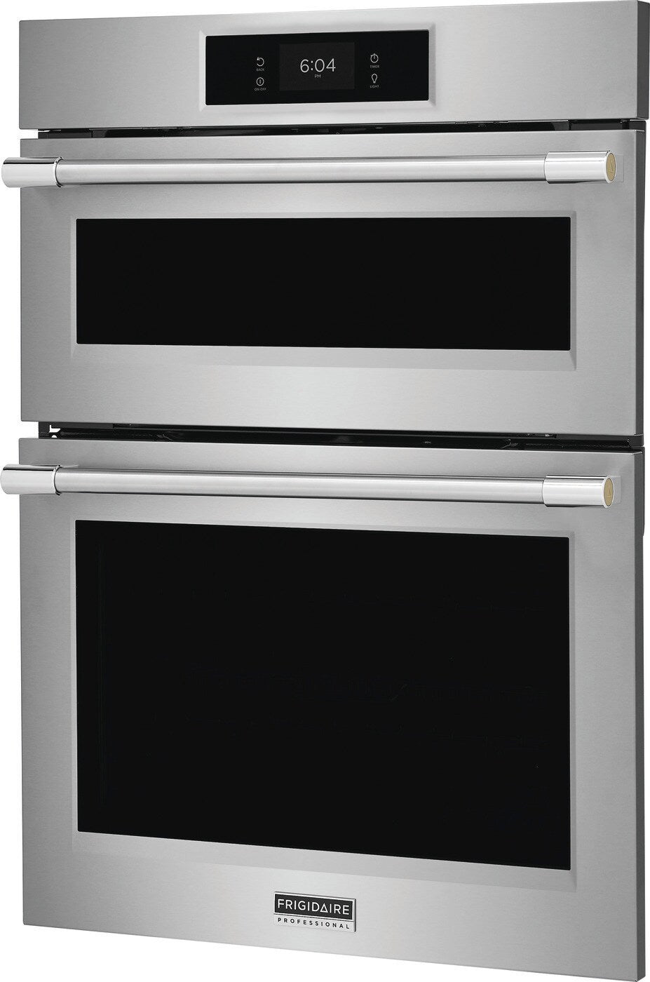 30" Electric Steam Self Cleaning Microwave Combo Wall Oven In Stainless Steel with Total Convection - Image 2