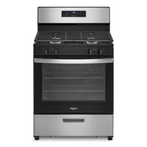 5.1 CuFt Freestanding Gas Range in Stainless Steel with Frozen Bake™ Technology