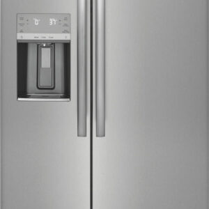 22.3 CuFt Counter Depth Side-by-Side Refrigerator in Stainless Steel with EvenTemp™ Cooling System