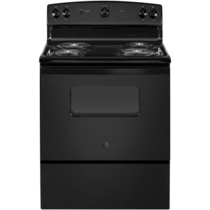 5.0 Cu-Ft Dual-Element Electric Range in Black
