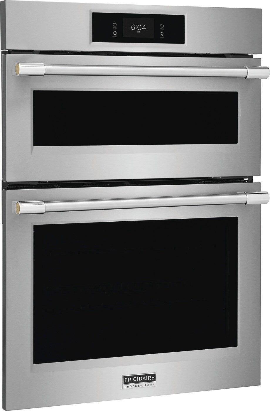 30" Electric Steam Self Cleaning Microwave Combo Wall Oven In Stainless Steel with Total Convection - Image 3