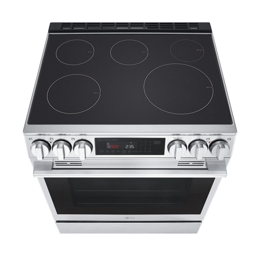6.3 Cu.Ft Fan Convection Electric Slide-in Range - Stainless Steel - Image 2