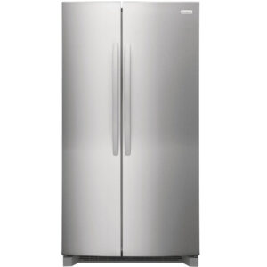 26.4 CuFt Standard-Depth Side-by-Side Refrigerator in Stainless Steel