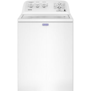3.8 CuFt Top Load White Electric Washer with Deep Fill
