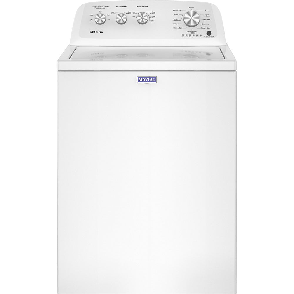 3.8 CuFt Top Load White Electric Washer with Deep Fill