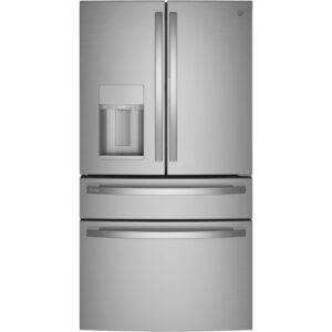 27.9 Cu-Ft Smart 4-Door French-Door Refrigerator - Fingerprint Resistant Stainless