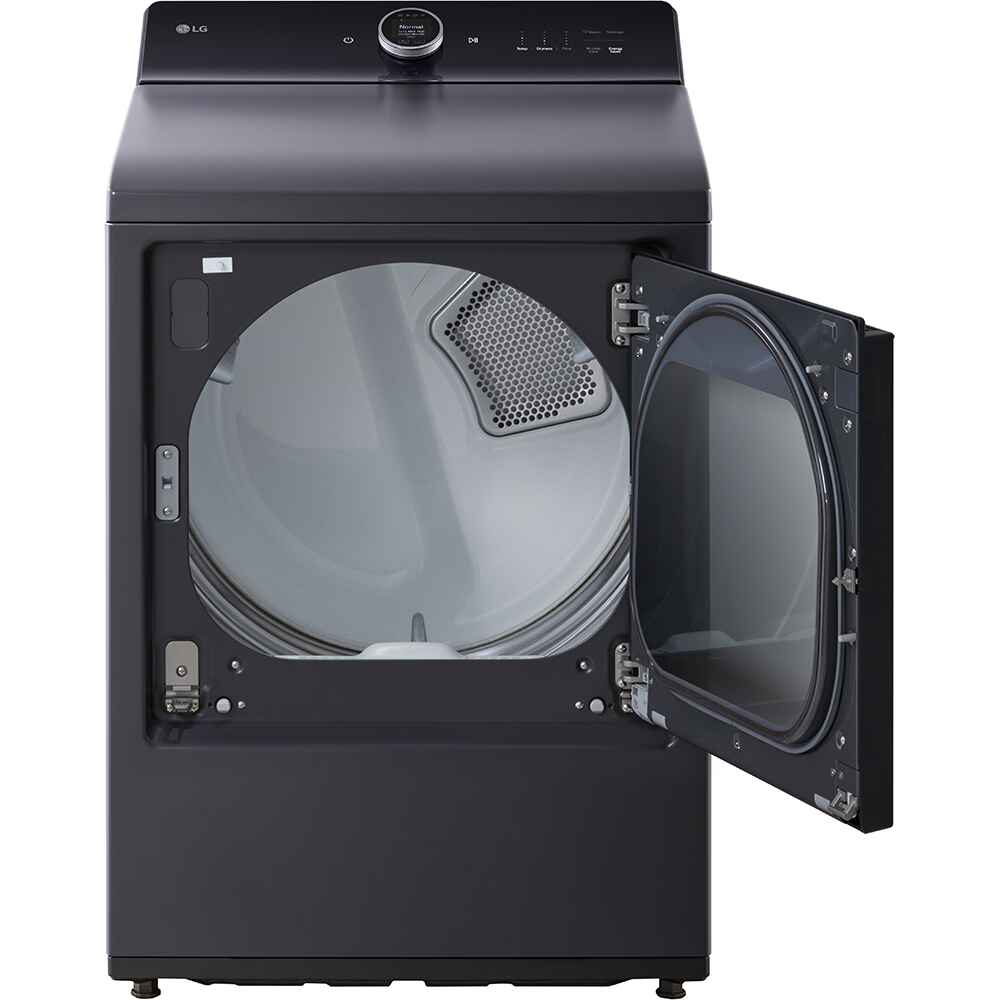 7.3 CuFt Smart Steam Matte Black Electric Dryer with TurboSteam™ Technology - Image 2