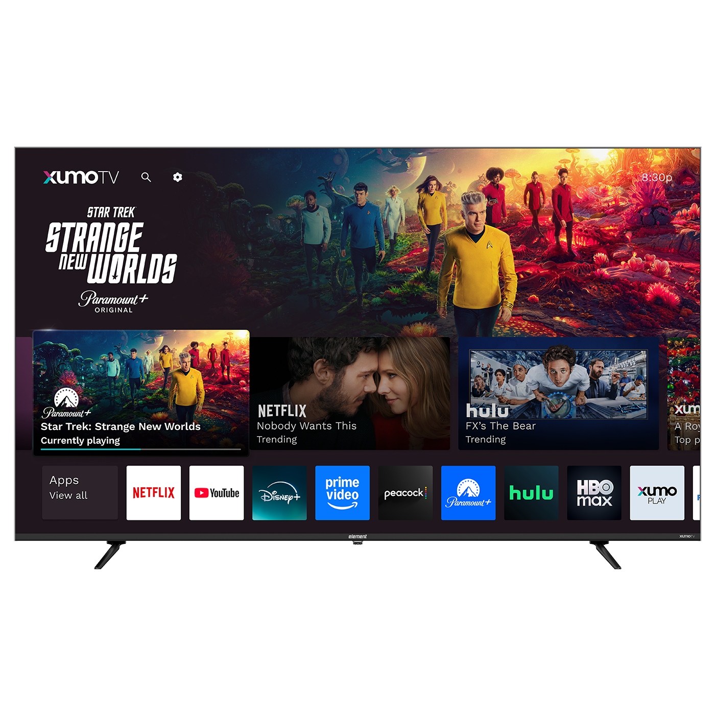 Element 86” 4K UHD HDR Frameless Xumo TV (E550AE86C) - Image 4