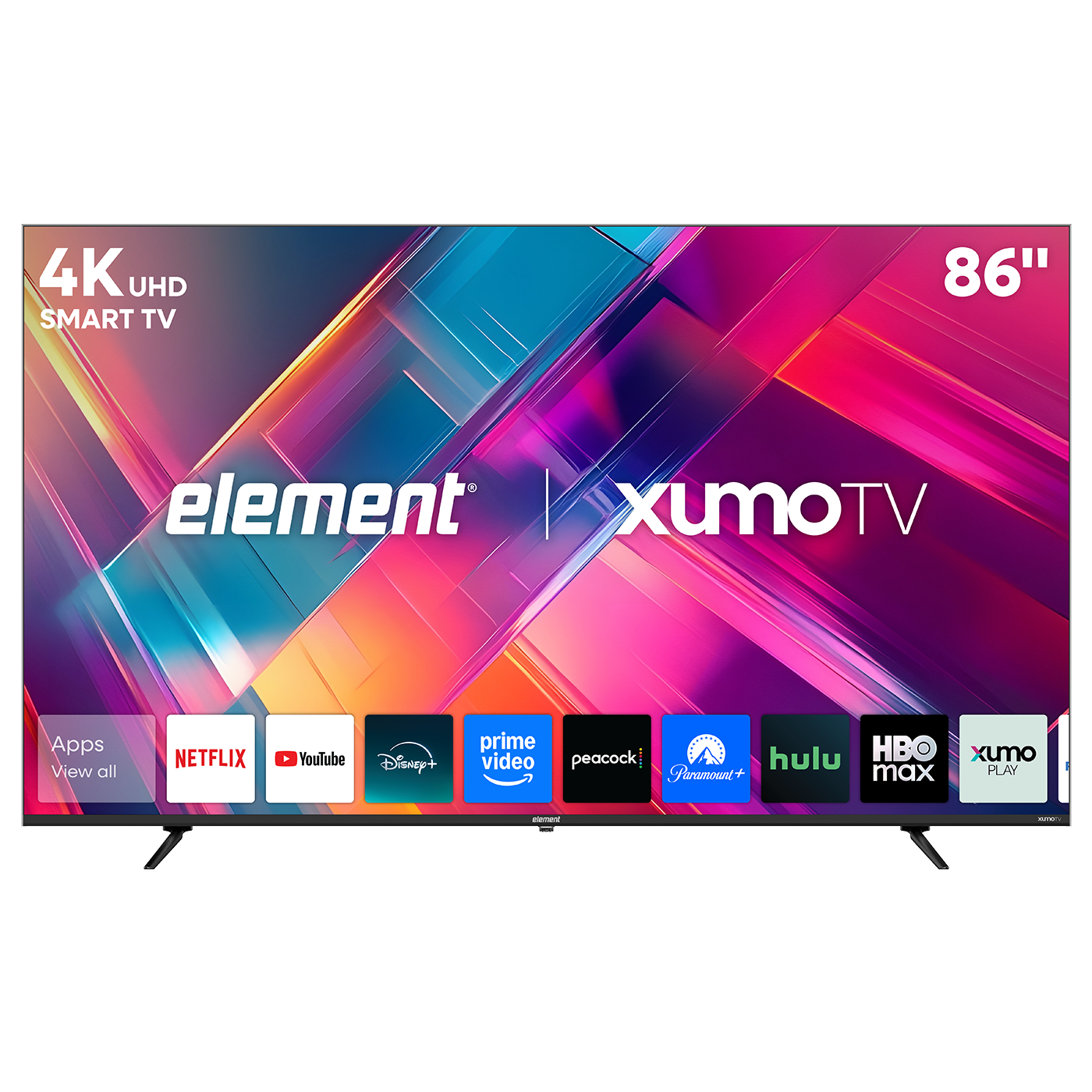 Element 86” 4K UHD HDR Frameless Xumo TV (E550AE86C) - Image 2