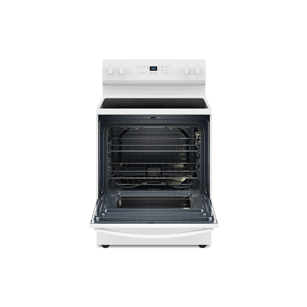 5.3 CuFt Freestanding Electric Range in White - Image 2