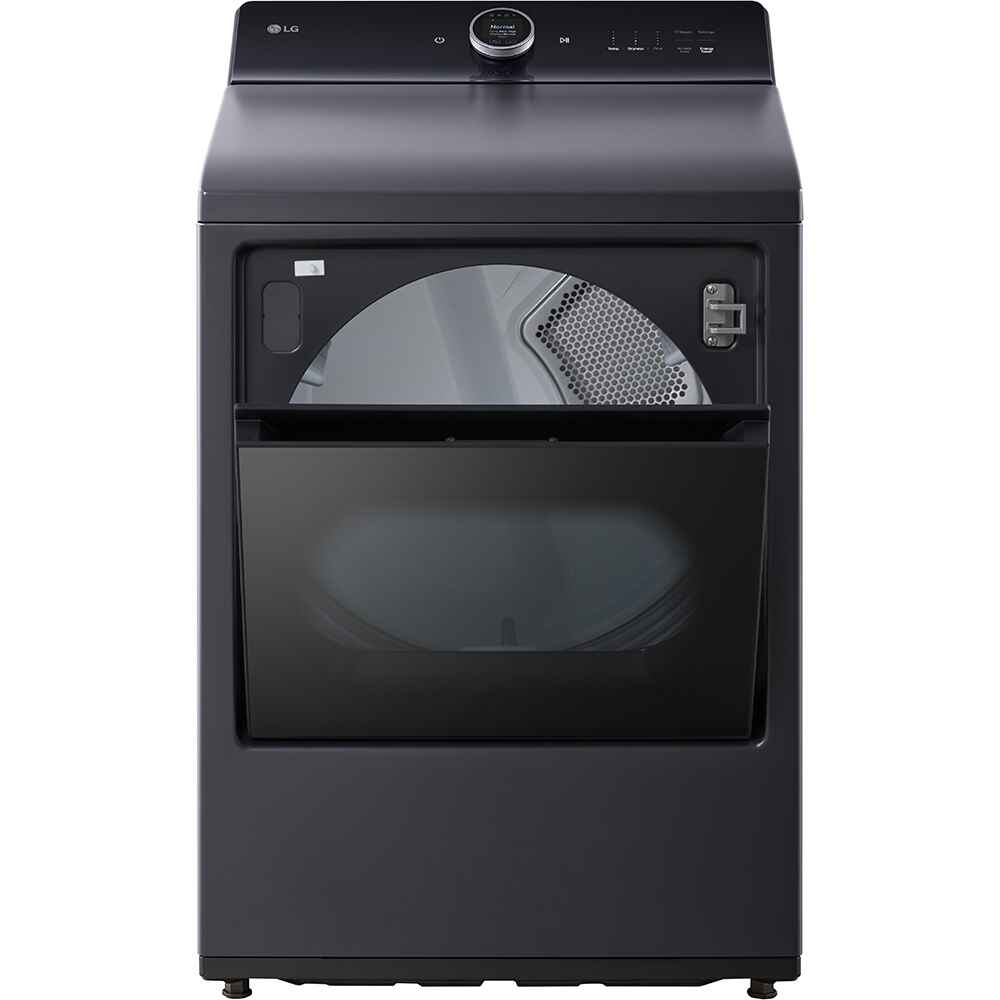 7.3 CuFt Smart Steam Matte Black Electric Dryer with TurboSteam™ Technology - Image 3