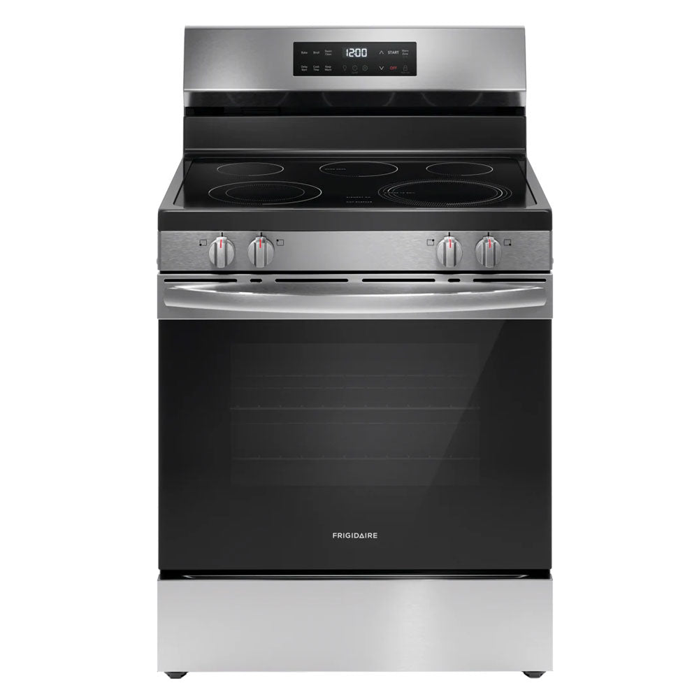 5.3 CuFt 5-Element Electric Range in Stainless Steel