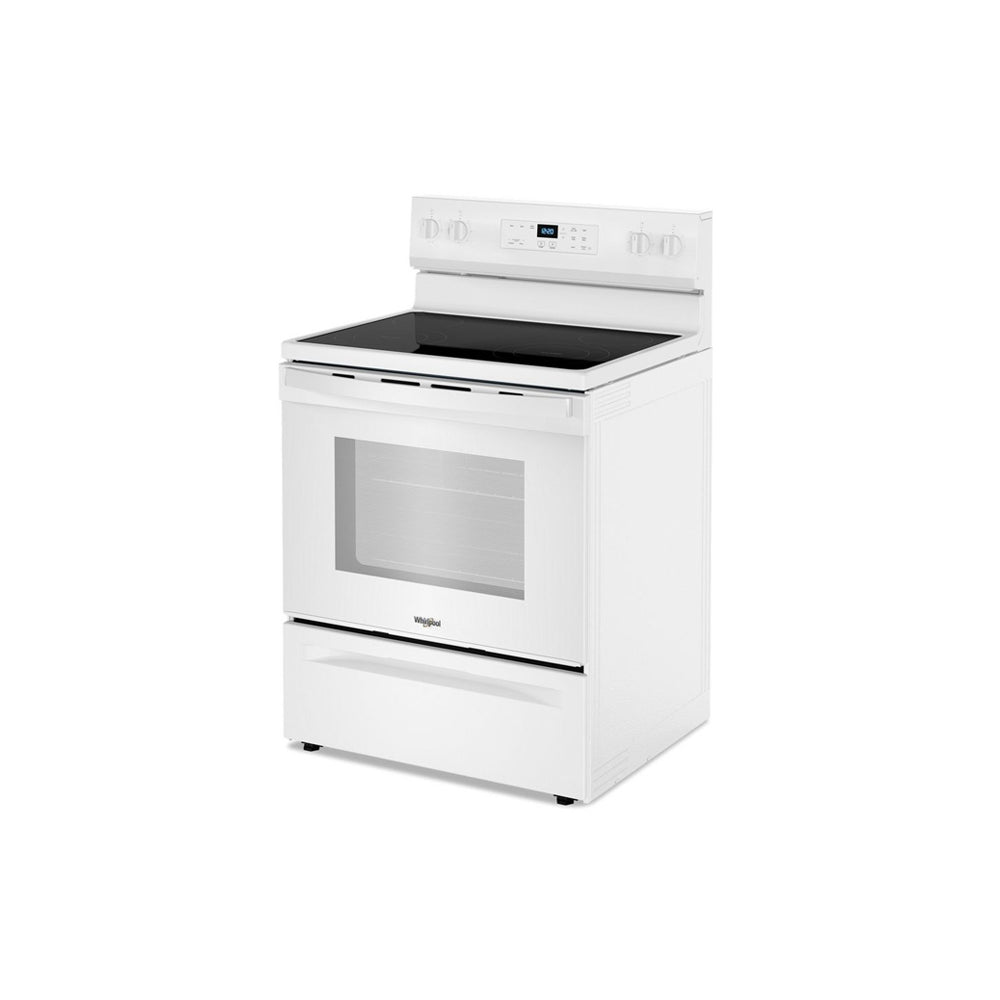 5.3 CuFt Freestanding Electric Range in White - Image 3