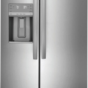 22.3 CuFt Standard Depth Side-by-Side Refrigerator in Stainless Steel with SpaceWise® Organization System