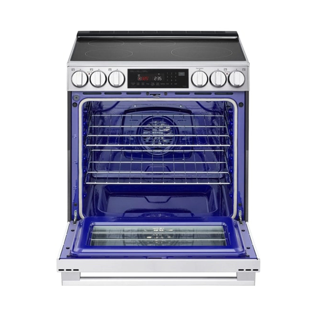 6.3 Cu.Ft Fan Convection Electric Slide-in Range - Stainless Steel - Image 4