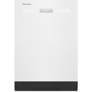 55 dBA Top Control Dishwasher in White with Boost Cycle